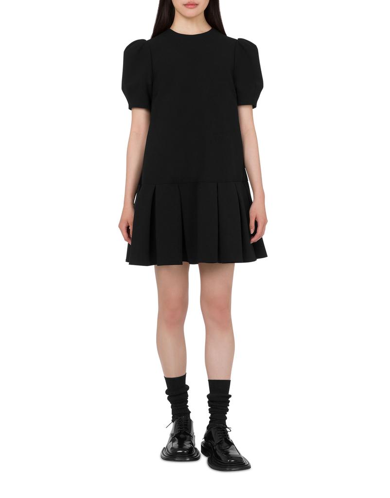 Moschino Puff Pleated Mini Dress