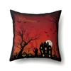 Halloween Pillowcase Car Waist Pillow Pumpkin Sofa Cushion Cover Office Home Living Room Pillowcase