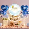 Happy Birthday Backdrop Set for Kids' Party Decorations - Suitable for Boys and Girls