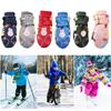 Thickened Winter Gloves Anti Slip Snow Gloves Unisex Warm Mittens Outdoor Skiing Skating Hiking Essential for Children