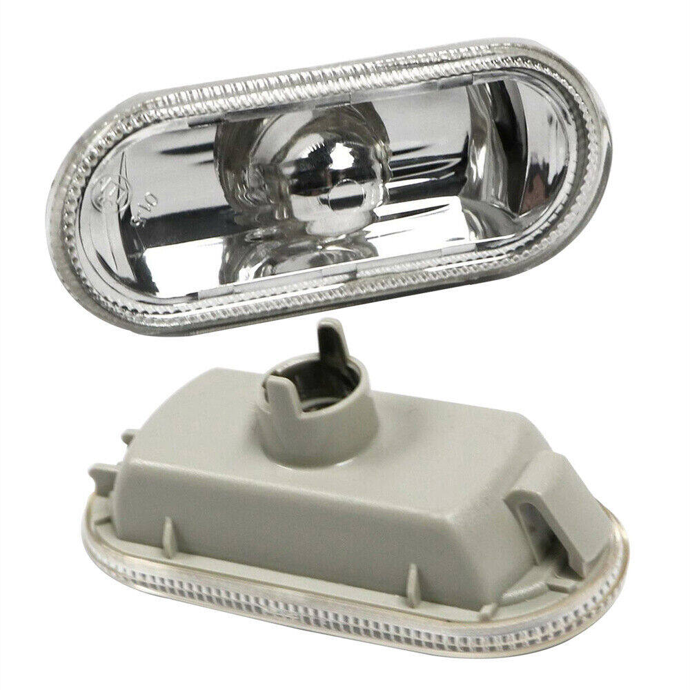 2 buc pentru VW Golf MK4 97-03 Set de repetoare indicatoare laterale cristaline cu bec