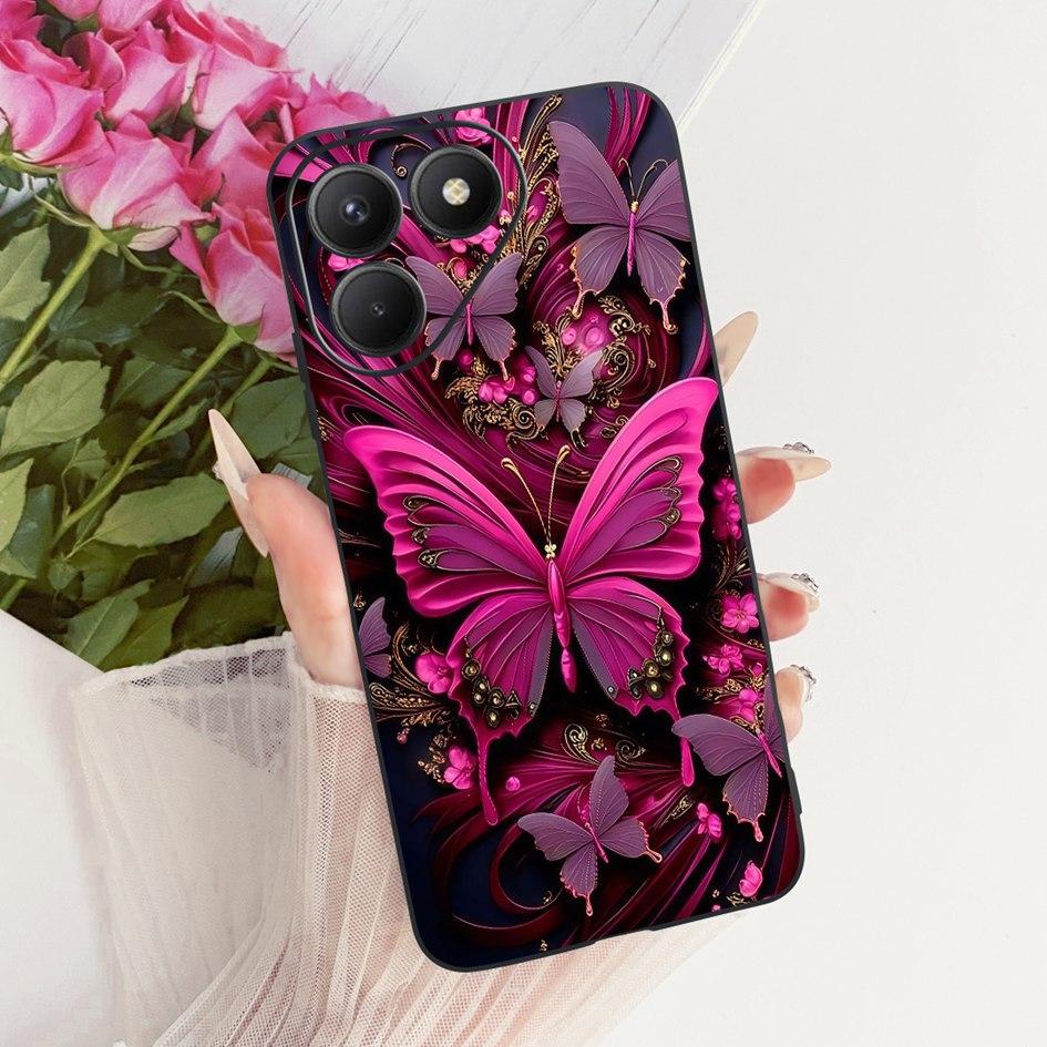 For Tecno Pova 7 Pro 2025 Case Pova 7 Ultra Cover LJ8 LJ9 Luxury Dragon Cartoon Soft Silicone Phone Case For Tecno Pova 7 Bumper