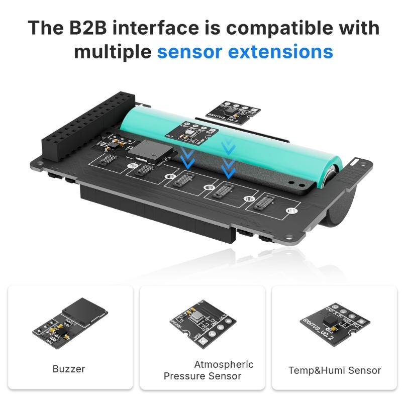 WiFi Expansion Kit Glass Touchable Screen Digital Sensory Module for Pressure Temperature Humidity Buzzer