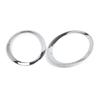 2PCS Headlight Trim Ring Headlamp Trim Ring Replacement for BMW Mini Cooper R50 R52 R53 20012006