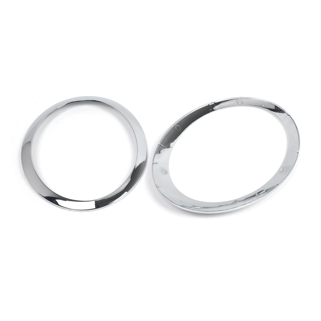 2PCS Headlight Trim Ring Headlamp Trim Ring Replacement for BMW Mini Cooper R50 R52 R53 20012006