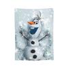 Olaf Frozen cartoon winter sneeuw Deken Warm Gezellig Pluizig Plaid Dekens voor Bank 50x60 Inch Meerdere Maten Sprei