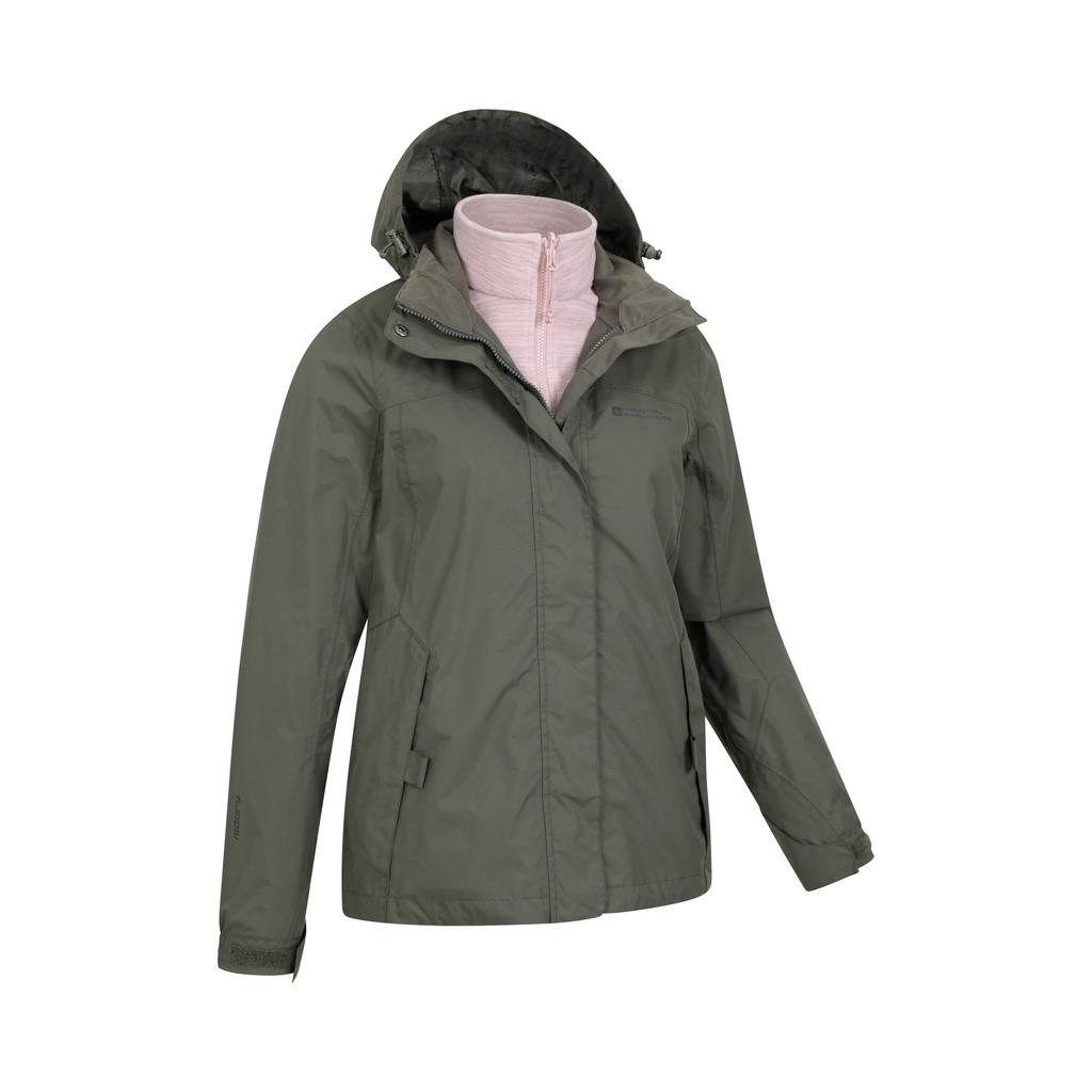 Mountain Warehouse Womens/Ladies Storm 3 In 1 Waterproof Jacket