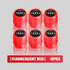For Hot Car Wheel Luminous Valve Caps Night Glowing Tire Decoration Stem Cove Accessories TT A1 A2 ABT Quattro SLINE RS A3 A4