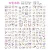Kawaii Panda Creative Cartoon Stickers Cute Guka Hand-Painted Stickers High-Value Stationery Diy Hand-Painted Handbook Stickers