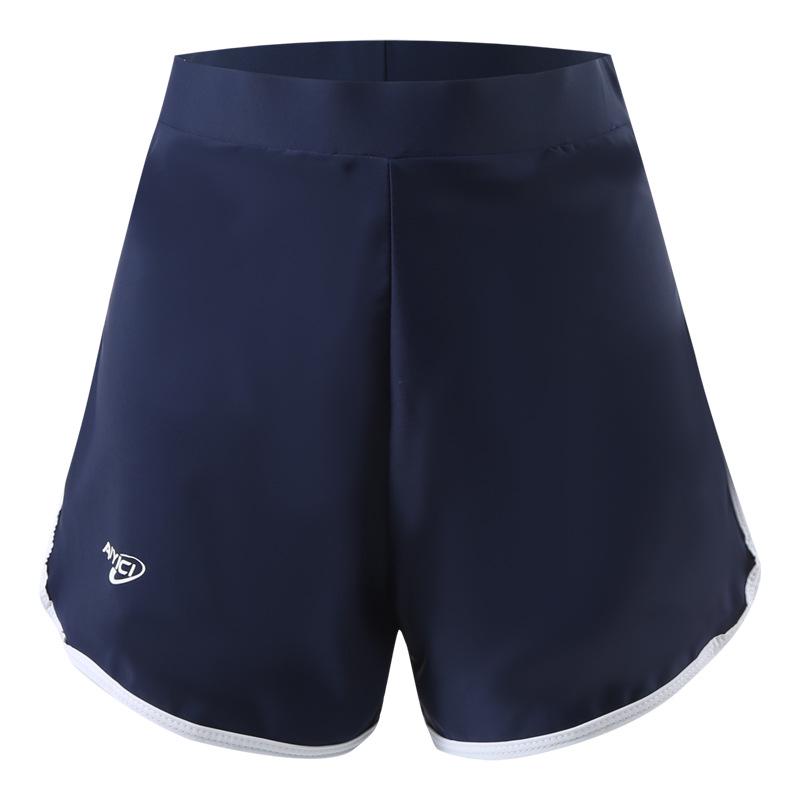Damen Zweiteiliges Badeanzug-Set: Sportweste mit Badeshorts mit flachem Bein, schlankmachende Abdeckung, Surf- und Strandbekleidung.