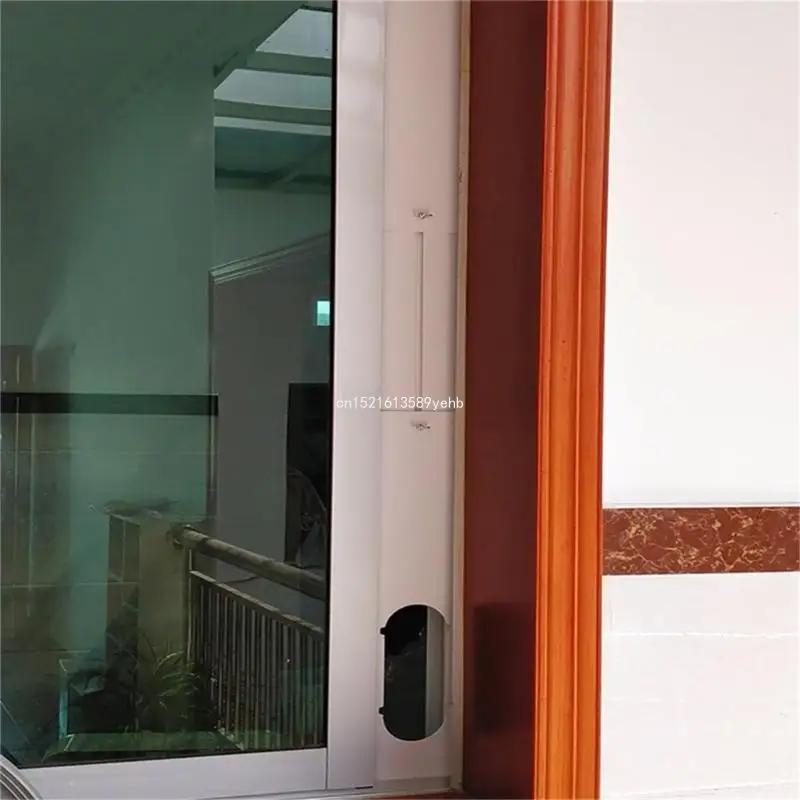 Air Conditioner Window Vent Exhaust Hose Fittings Exhaust Pipe Slide Plate Tube Connector Wind Shield Air Conditioning Dropship
