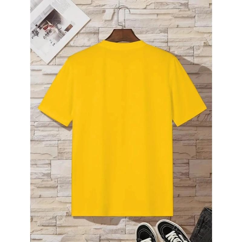 Kids Cute Ant Print Crewneck Short Sleeve Tee