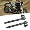 Universal Motorrad Modifikation CNC Lenker Motorrad Separater Lenker 38mm Schwarz