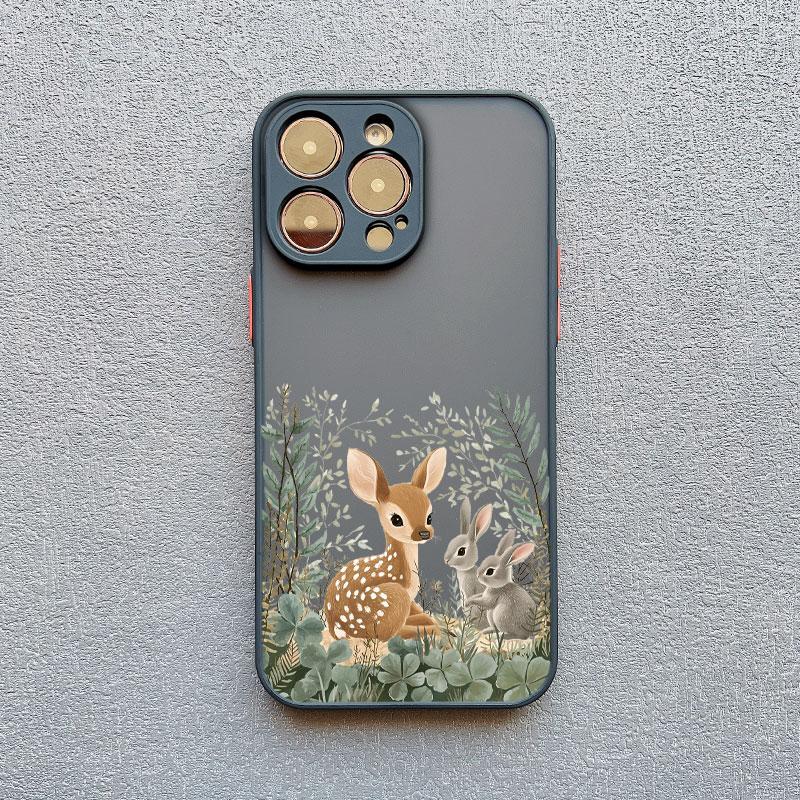 

Christmas Santa Elk Phone Case For IPhone 14 15 16 Pro Max Plus 17 Pro Max 12 13 Mini 11 Pro Max Shockproof Back Cover Fundas iPhone 12 mini