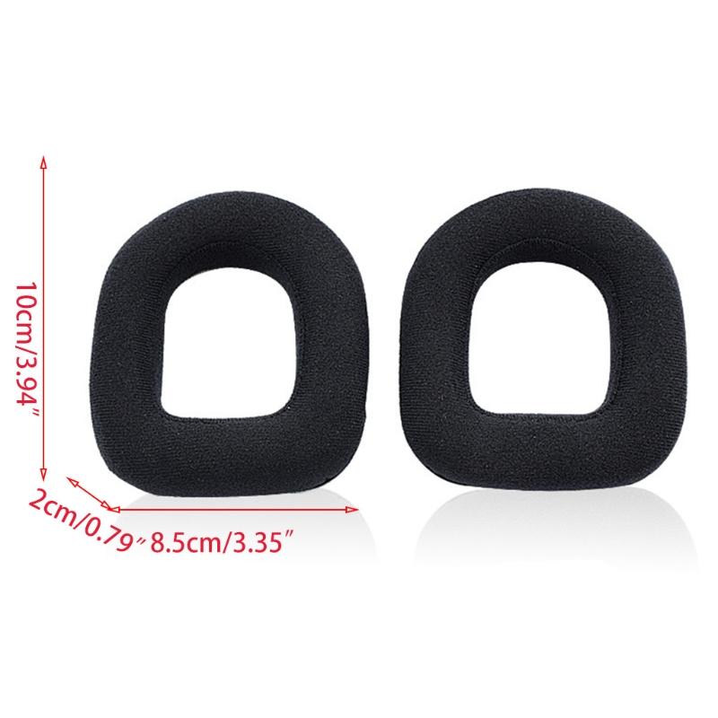 Replacements Ear Pads for Astro A 40 Velour Flannel Earpads Ear Headphones