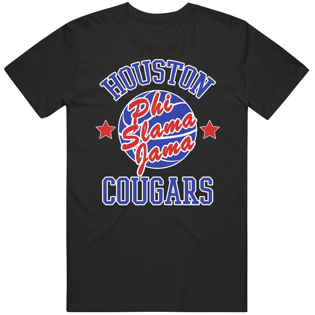 Houston Basketball College Phi Slama Jama America T Shirt
