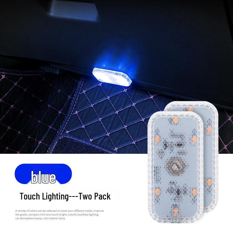 LED Wireless Rechargeable Car Atmosphere Touch Sensor Light