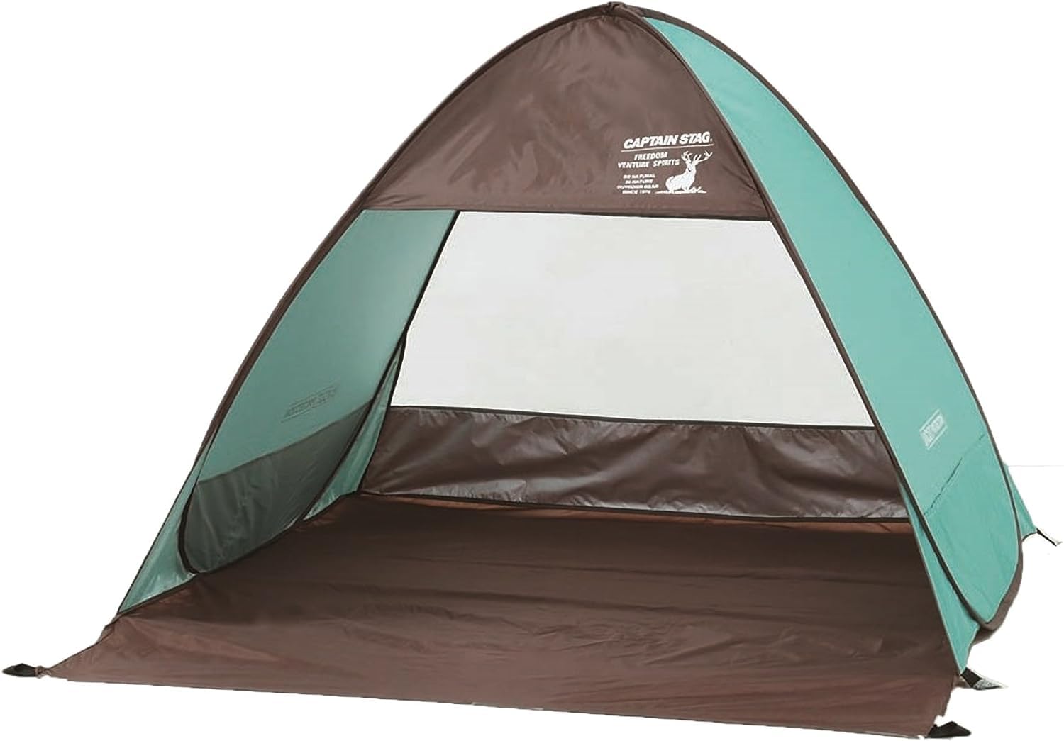

Пляжная палатка Captain Stag Sunshade Палатка CS Charmant DUO 2-местная складная мятный зеленый