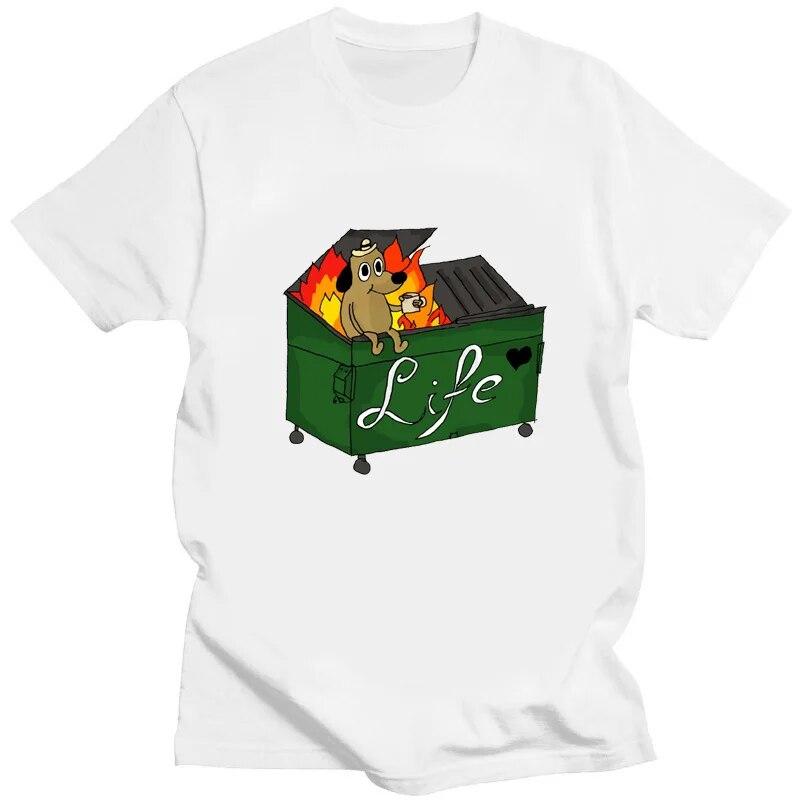 Tričko Kawaii To je v pořádku Věci budou v pořádku Meme Creative Tričko Dárek pro přátele Harajuku Unisex Dámské Tričko Unisex oblečení