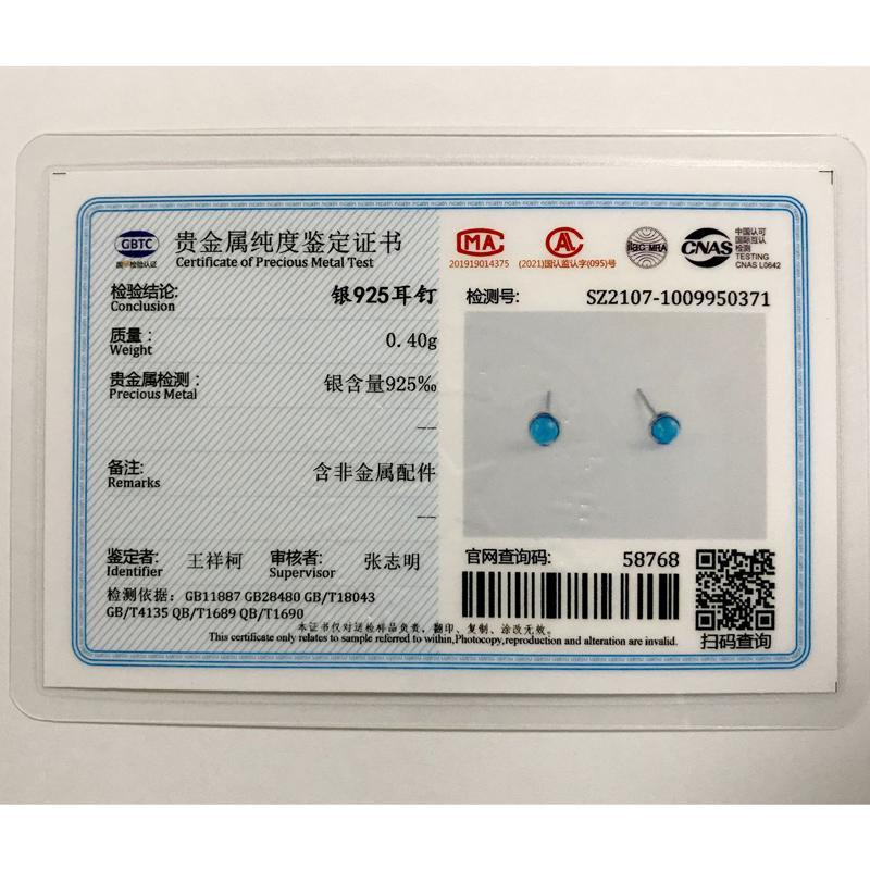 Diamant-Ohrringe, S925-Sterlingsilber, Ohrstecker, Kristall-Ohrringe, einfache runde Damen-Ohrringe, Schmuck