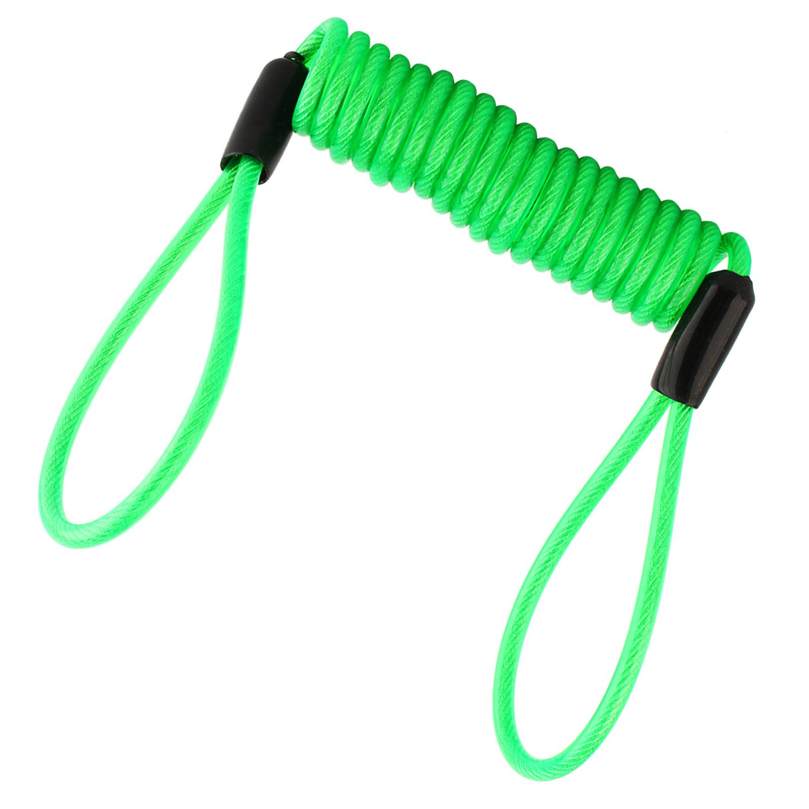 

Alarm Disc Lock Security Reminder Cable Motorcycle Scooter Bike Motorbike Anti Thief Safe чёрный