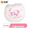 For Hello KittyTableware Cute Cherry Blossom Children Cartoon Tableware Rice Salad Bowl Water Cup Spoon Anti-scalding Plate