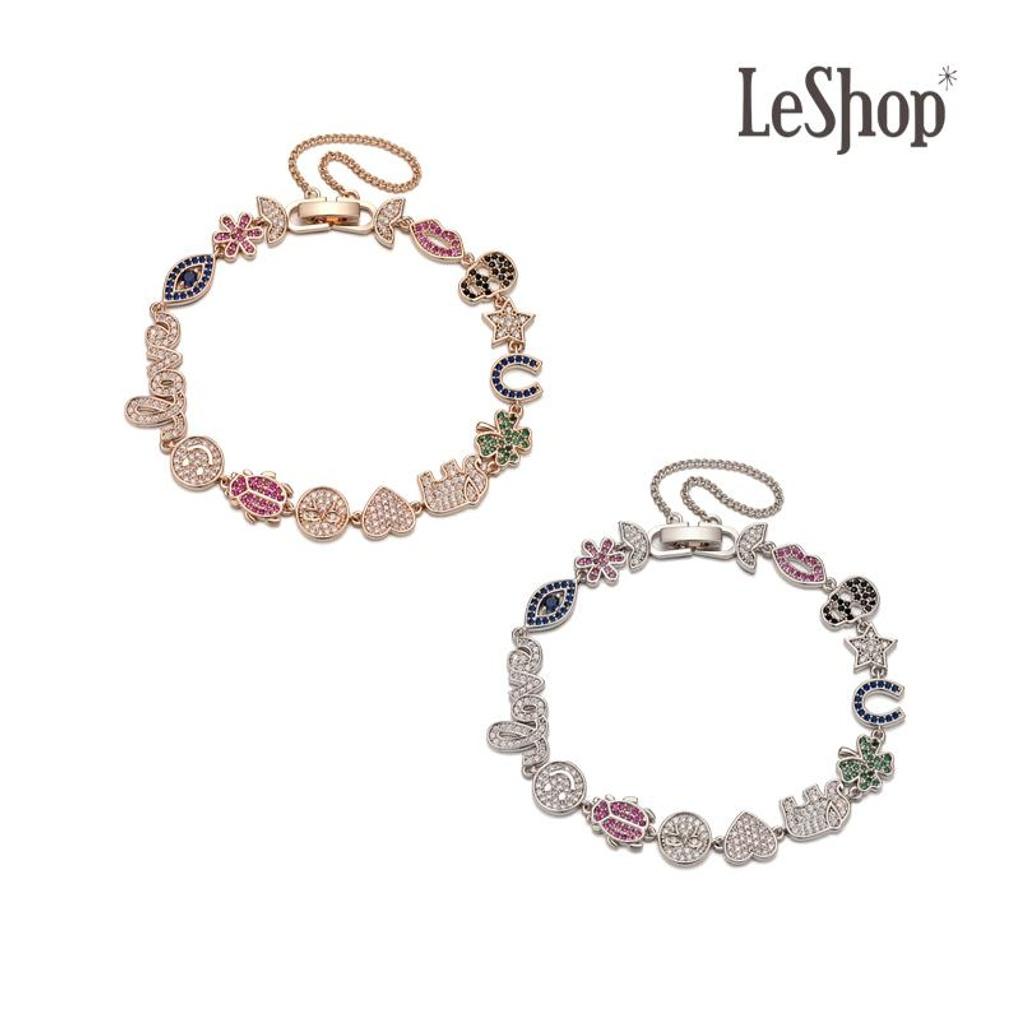 [leshop] 14K Colore Bracelet (Gold Plated)_LJ5243BRB