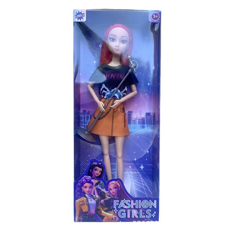 K-POP Dämonenjägerin Mädchengruppe Simulationspuppe Hanliu Mimila Zoe Vinylpuppe Mädchen Neues Spielzeug