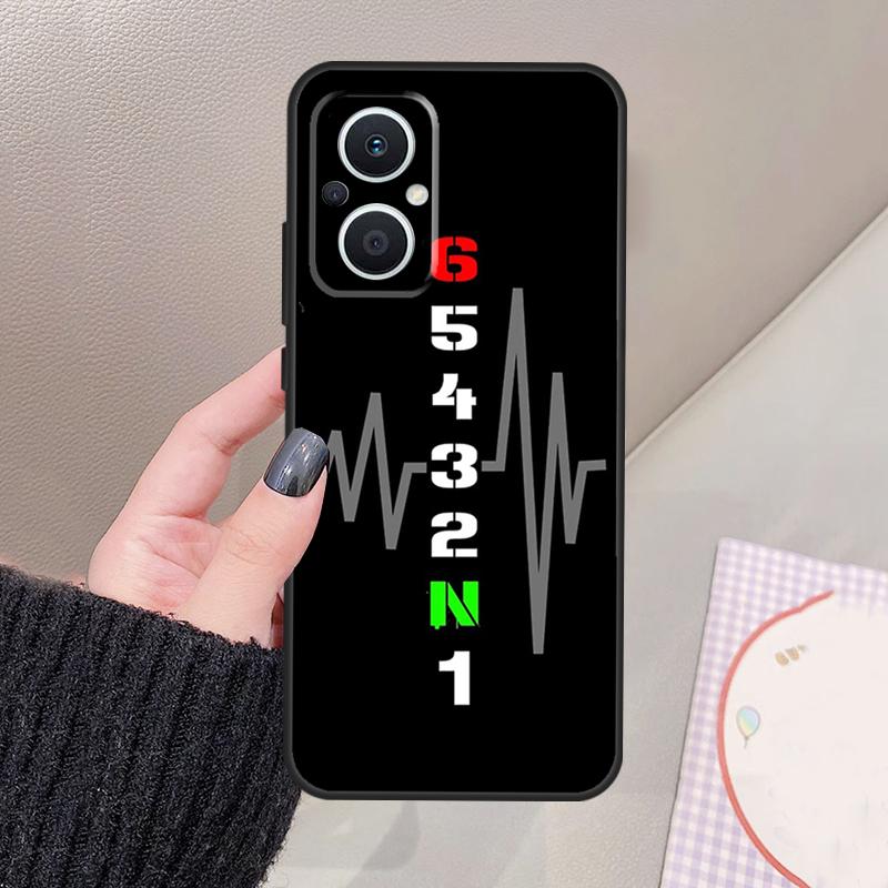 1N23456 Motorcycle Funda For OPPO Reno 10 11 12 13 14 Pro 8 7 Lite 11F 12F 13F 14F OPPO Find X8 X5 X6 Pro Case