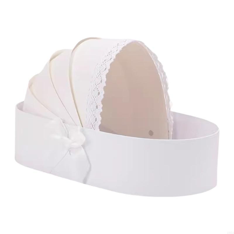 Elegant Reusable Paper Flower Arrangement Basket Baby Shower Present Wrapping Box Weeding Celebration Decoration