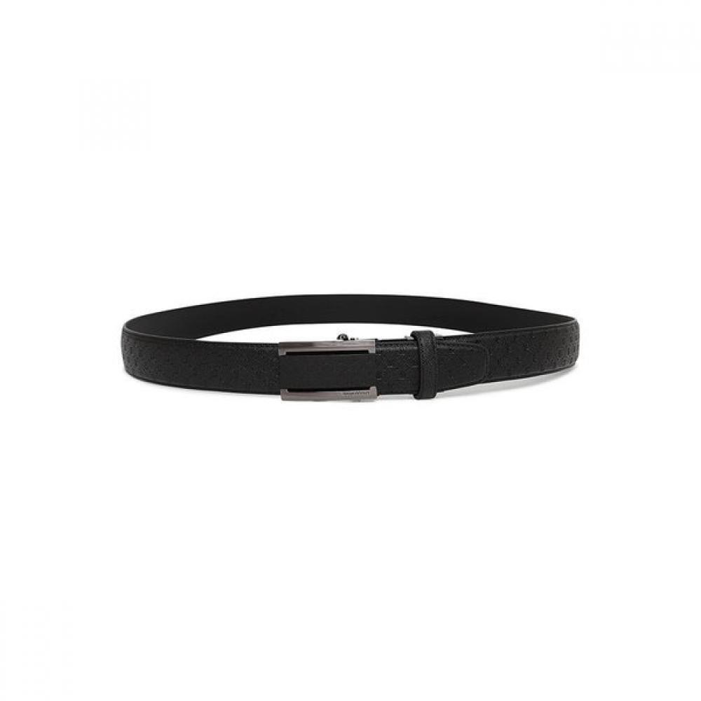 Benovero Men S Monogram Texture Automatic Belt Bmf1acb1232k1