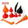 Car Refueling Funnel Flexible Extension Hose with Filter Screen Plastic Corrosion-resistant Anti Splash Fuel Liquid Filling Tool