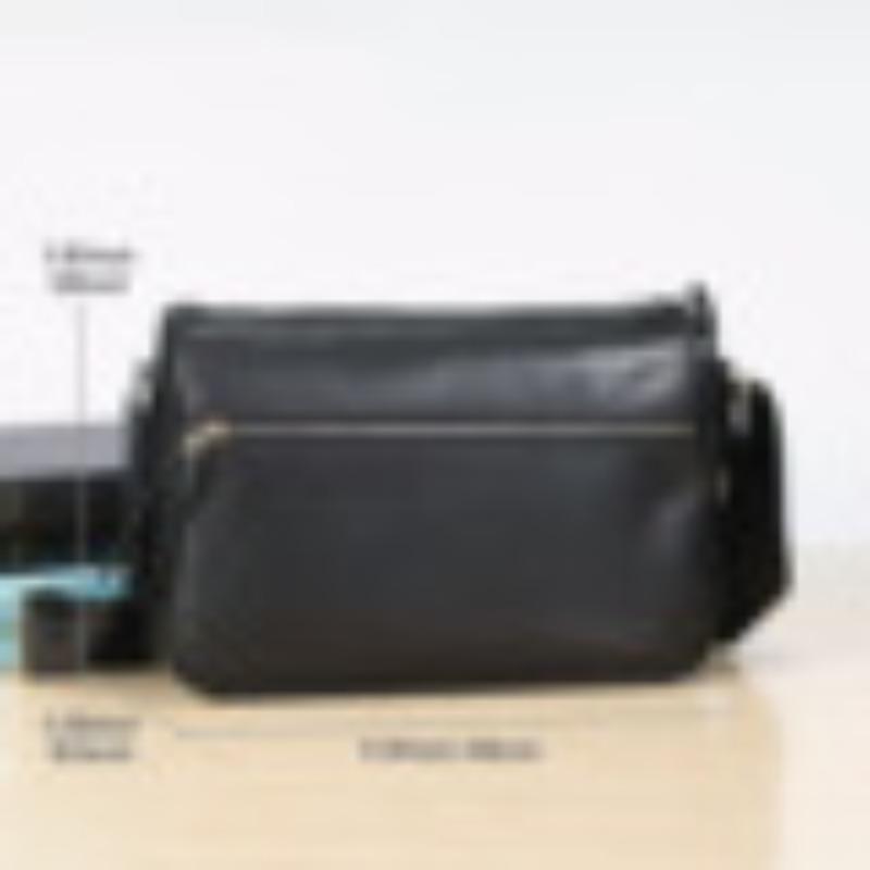 Leather Men's Single-shoulder Bag Crossbody Bag High-end Single-shoulder Crossbody Bag
