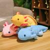 45cm Kawaii Bunte Molch Plüschtier Kuscheltier Niedlicher Axolotl Salamander Flauschiger Plüschfisch Beruhigendes Langes Kissen Kissen Kinder Geschenkidee