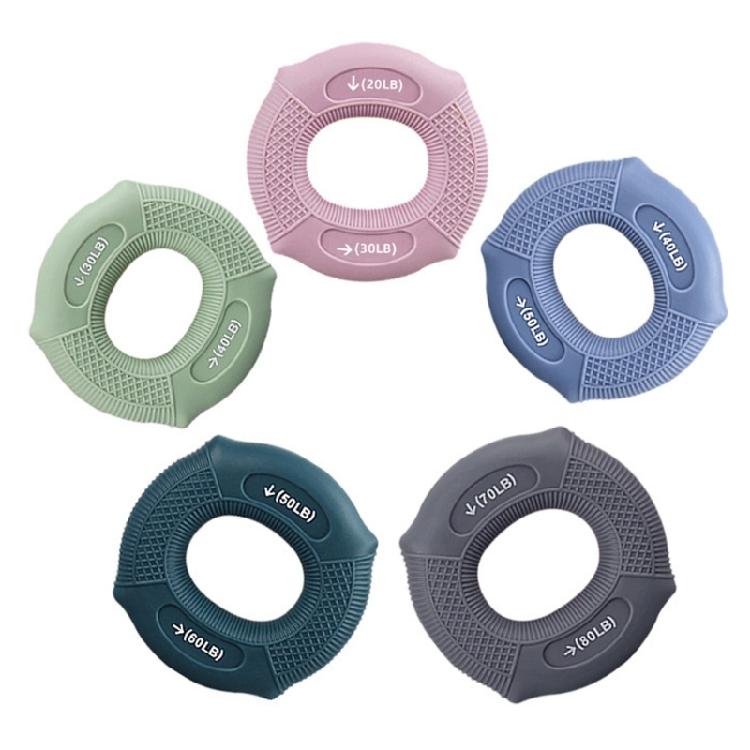 Hand & Forearm Exerciser and Strengthener Silicone Hand Strengthener Grip Rings