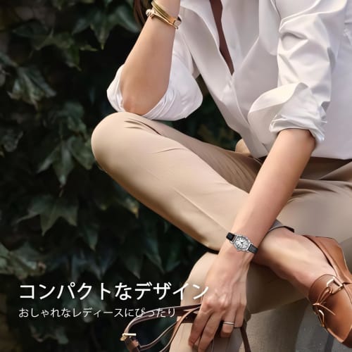 Women's Analog Quartz Wristwatch with Leather Strap, Slim Fit, Stylish, Waterproof, Ultra-Thin, Simple Design, Popular for Casual Fashion, Business, W