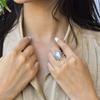 Natural Rainbow moonstone ring , Moonstone statement ring , Handmade sterling silver ring , one of a kind moonstone jewelry , Gift for her