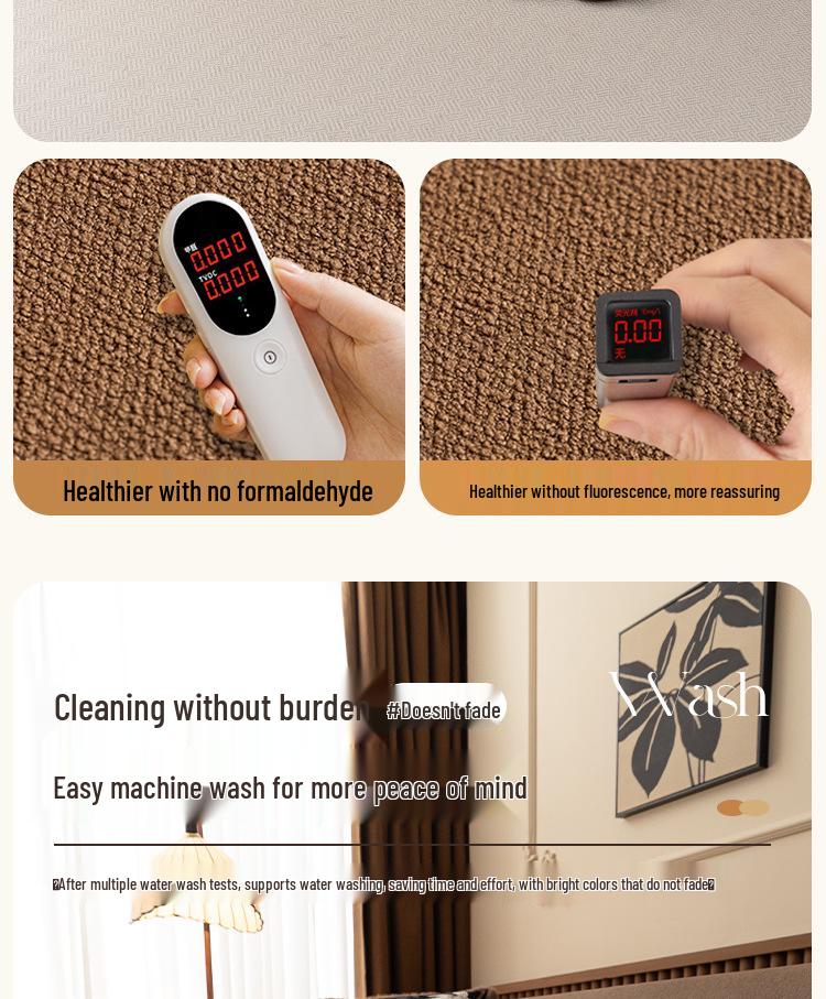 Luxury Anti-Slip Nordic Sofa Cover - Four Seasons Cat Claw Resistant