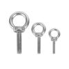 Hand-Tightened 304 Stainless Steel Lifting Eyebolt with Round Ring