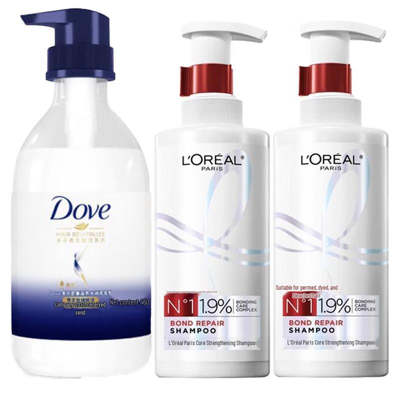 Dove Body Wash & L Oréal Shampoo Daily Care Bundle