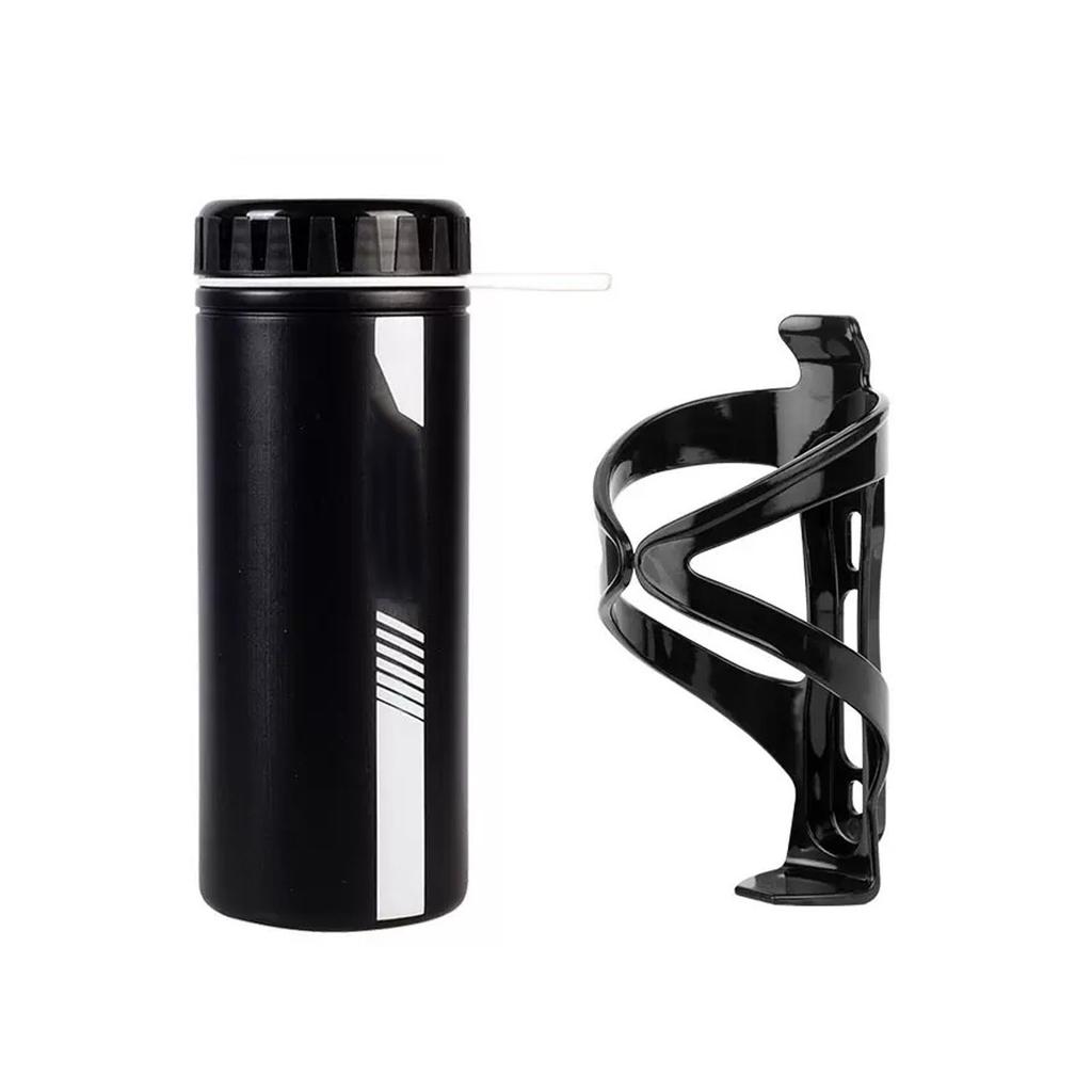 Fahrradwerkzeug Aufbewahrungsflasche Tragbar 750ml Großes Fassungsvermögen Multifunktionaler Fahrradaufbewahrungsbehälter