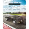 MOULD KING 27032 Zestawy do budowania samochodów wyścigowych Speed ​​Champion z akrylową gablotą, supersamochód GTS-5