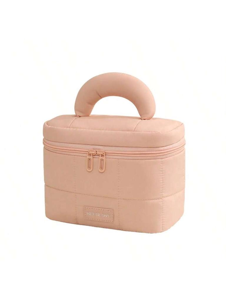 New zipper handbag makeup pouch daily large capacity cosmetics storage bag portable hand-held storage bag