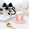 Cat/Rabbit Ears-Shaped Dustproof Heat-Resistant Silicone Anti-dust Bowl Cover Cup Lid Cup Cover