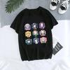 Tanjirou Kamado Kaus Wanita Kimetsu Kaus Wanito Printed Harajuku T-shirt Women's T-Shirt Kaus Grafis Anime Demon Slayer Uniseks
