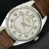 VINTAGE TIMESTAR MANUELL AUFZIEHEN INDISCHE HERRENUHR WEISSES ZIFFERBLATT a706016-1