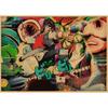 Space Dandy Retro Japanese Anime Kraft Paper Poster - Decorative Mural Painting