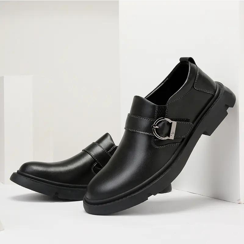 

Мужская повседневная кожаная обувь Официальная обувь 39 чёрный