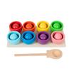Classification Balls Cups Kids Educational Toy For Counting And Sorting Color