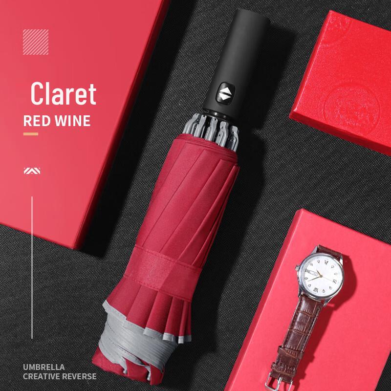 Automatic 12-Rib Reverse Folding Umbrella